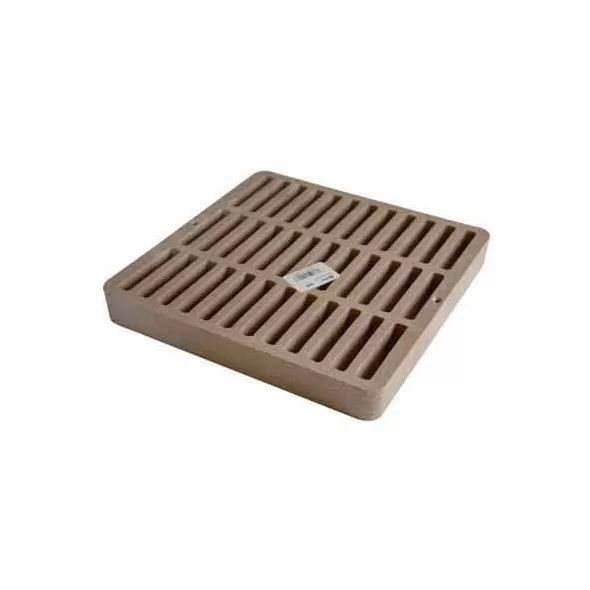 9" x 9" Square Sand Catch Basin Flat Drain Grate | NDS999S