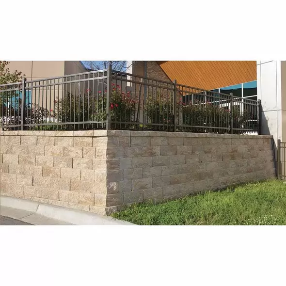 Pavestone Retaining Wall, 12" x 18.62" x 8" Structural Regal Stone Pro | 82722N