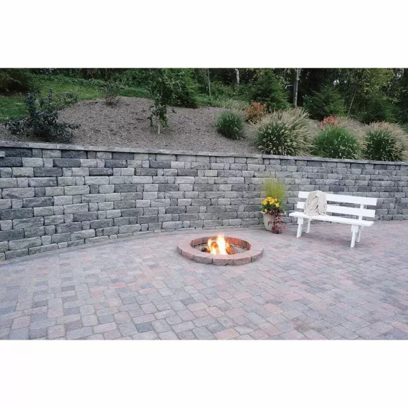 6" Winter Blend 3-Piece Harington Retaining Wall | PAV87687