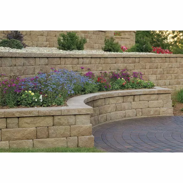 6" Winter Blend 3-Piece Harington Retaining Wall | PAV87687