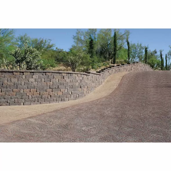 6" Winter Blend 3-Piece Harington Retaining Wall | PAV87687