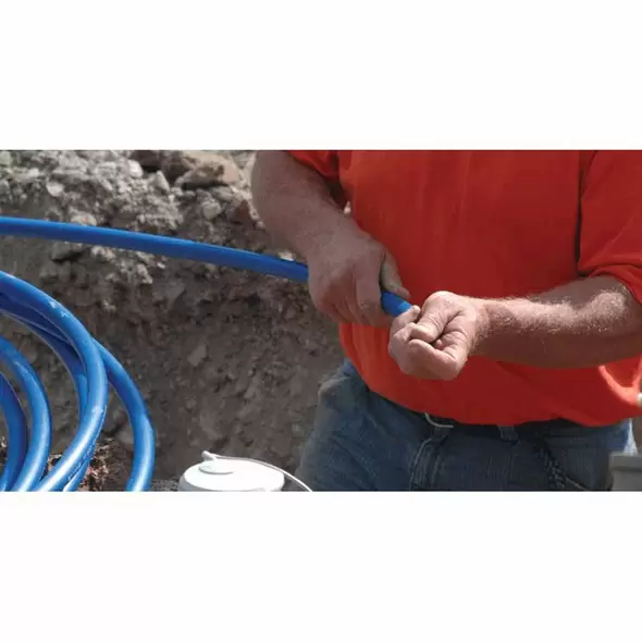 ADS Drainage Pipe, 80 psi HDPE Pressure Utility-Grade 1" x 300' | PEE010UTL80300