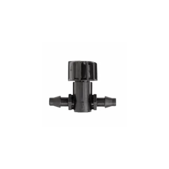 1/4" Barb Micro Shut-Off Valve | NETEDTUBEMVLVB