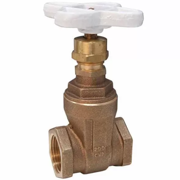 3/4" FIPT Lead-Free Silicon Bronze Cast 300 psi T-113-LF Series Gate Valve | NIBT113010LF