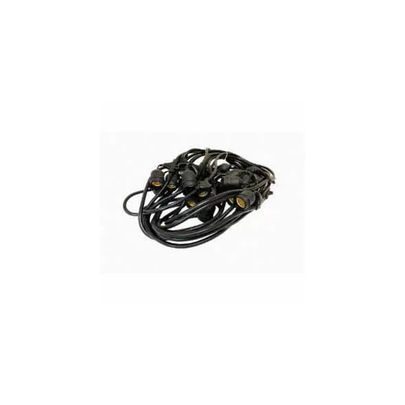Socket Wire 24" 48' Black Commercial Grade | PP-E26S-24L