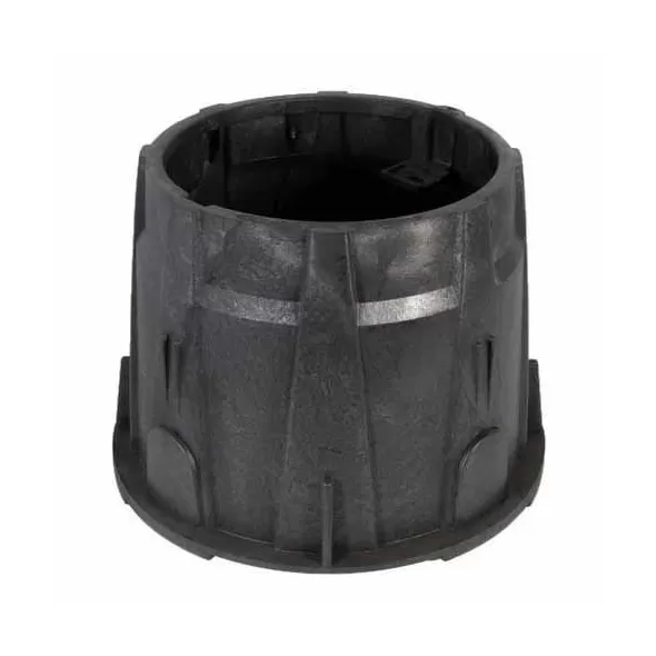 13.75" x 10" Round Black Body Valve Box Only | RBBVB10RNDB