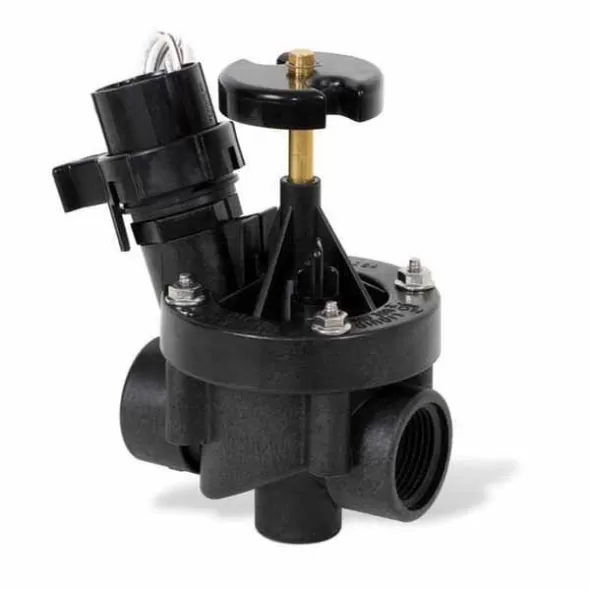 Rain Bird PESB In-Line Valve with Scrubber and Flow Control 1" FPT | RBL100PESB