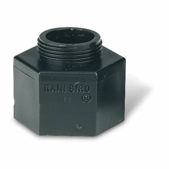 1/2" FNPT x Nozzle Thread Plastic PA8S Series with Screen For 1/2" MPT Threaded Risers Shrub Adapter | RBLPA8S