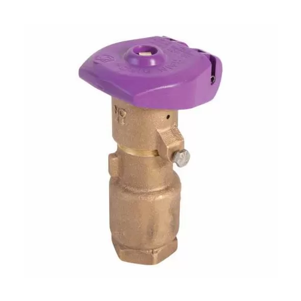 1" Acme Red Brass 5 - 125 psi 44NP Series 2-Piece Non-Potable Quick Coupling Valve | RBL44NP