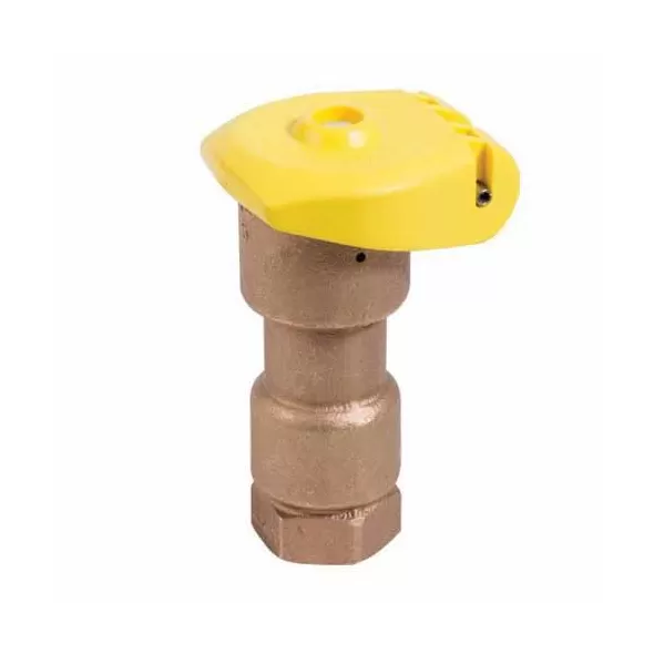 1" NPT Red Brass 5 - 125 psi 5LRC Series 1-Piece Quick Coupling Valve | RBL5LRC