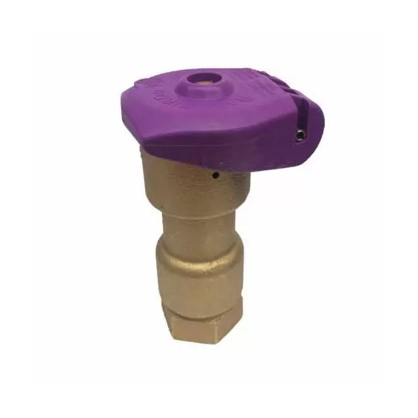 1" NPT Red Brass 5 - 125 psi 5NP Series 1-Piece Non-Potable Quick Coupling Valve | RBL5NP