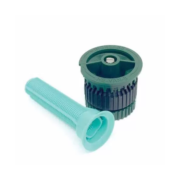 Rain Bird Spray Nozzle, 8' 90 - 360° Arc 0.83 - 1.17 Gpm | HE0801