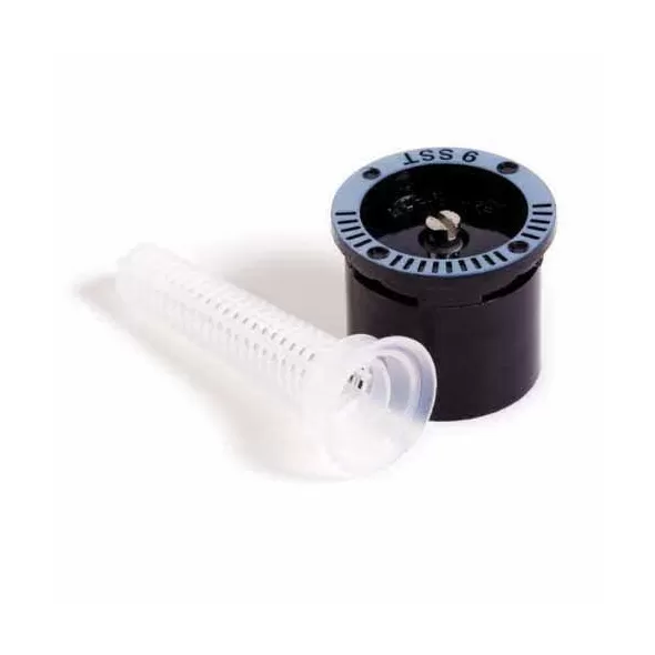 Rain Bird Spray Nozzle, 9' X 18' 30° Side Strip 1.34 - 1.73 Gpm Black Mpr Series | A47047