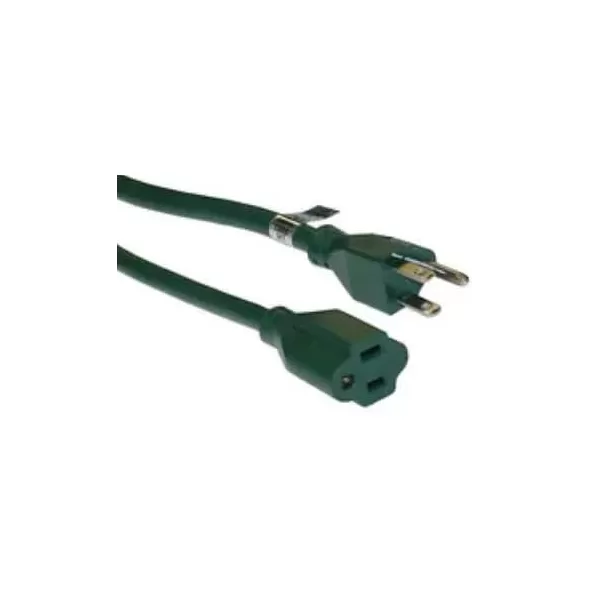 16/3 20' Green Medium-Duty Extension Cord | SRCEXTMD20G