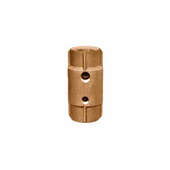 1" FNPT Lead-Free Silicon Bronze Cast 400 psi Double Tap Stemmed Spring Check Valve | SIM581SB