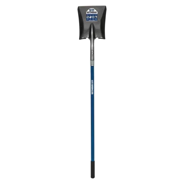 9.5" x 11.5" Blade Blue Professional Grade Fiberglass Handle SquareForward Turned Step Point Shovel | STRSVLS41