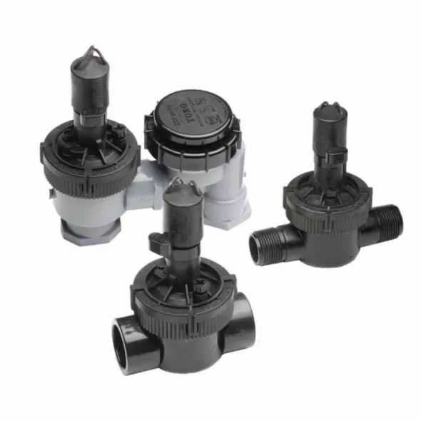 1" NPT PVC 10 - 150 psi Electric with Flow Control Anti-Siphon Valve | TOLEZF2904