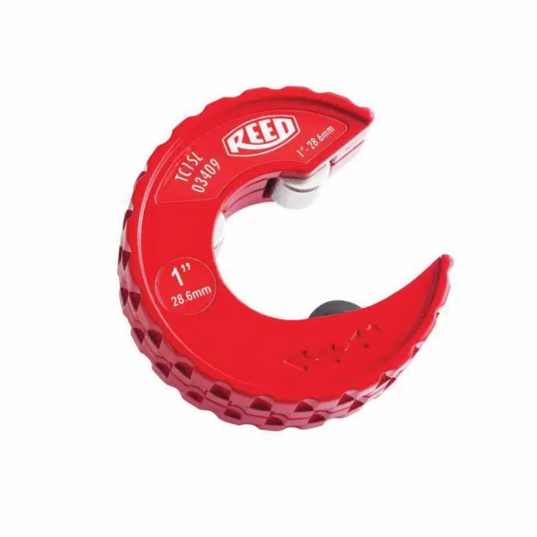 1" Red Spring Loaded Low Clearance For Cutting Copper L&M; CTS CPVC Tubing Cutter | REETC1SL