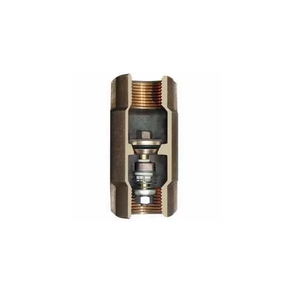 1-1/2" FNPT Lead-Free Silicon Bronze Cast 400 psi 500 SB Series Spring Check Valve | SIM505SB