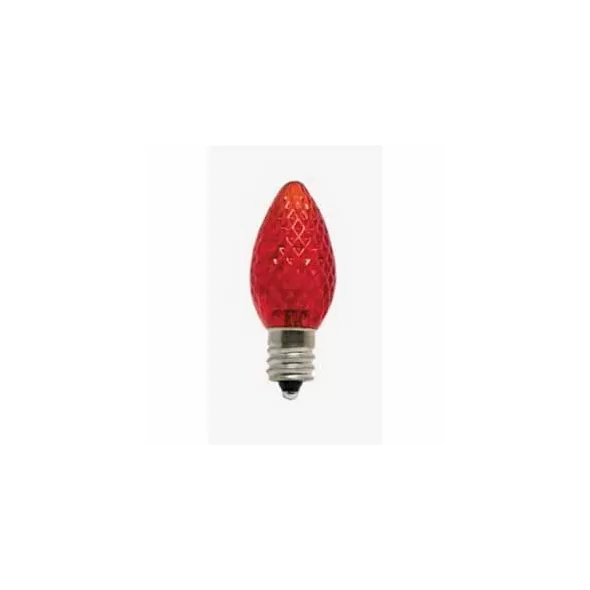 Smooth 0.58 W Screw-In C7 SMD LED Sun Warm White Retrofit Professional Grade LED Lamp | SRCLEDC7SWWSMDS