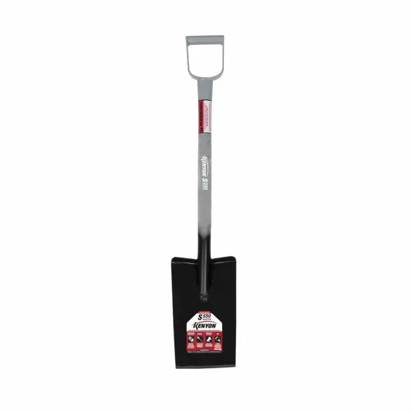 12" Steel Blade Steel Handle V Shaped Head/Closed Back Spade | STR49957