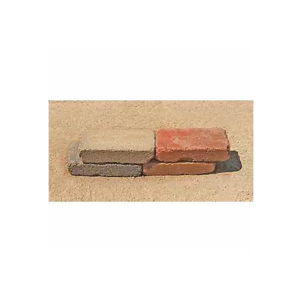 16" x 8" x 4" Rectangular Rust Quarry Stone | STV11420