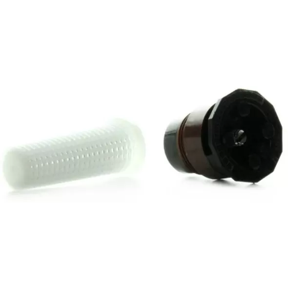 Spray Nozzle, 12' 180° Half Circle Male Threaded 0.05 - 4.58 gpm Plastic Brown MPR+ with Screen