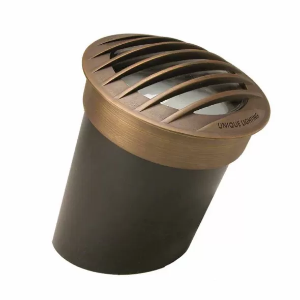 7 W PAR36 2700K LED Weathered Brass ABS Apollo Star Odyssey Series Well Light | UNIAPST12L727