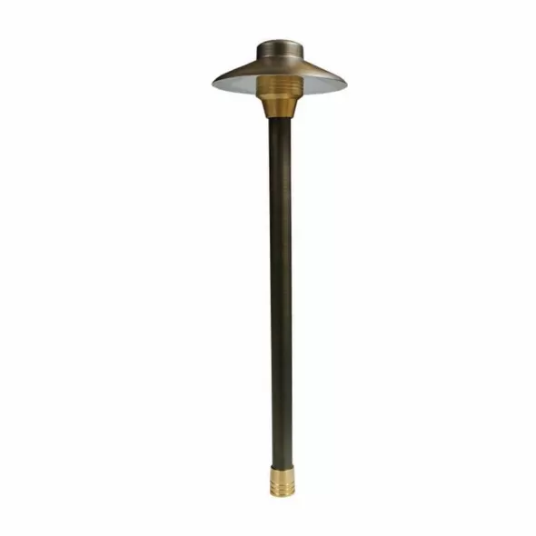2 W GU5.3 T3 2700K LED Weathered Brass Solid Brass Centaurus 6 Odyssey Series Area Light | UNIC612L27