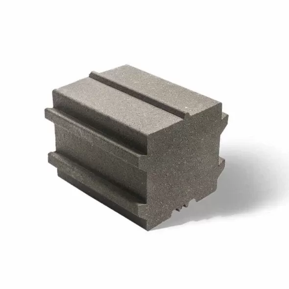 Unilock Backer Block, 6" X 8" X 6" Gray Standard Sure Track Enduracolor | 175BSTB111121-0