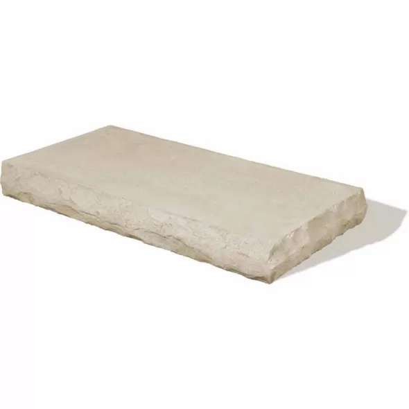 24" X 2-3/4" X 12" Rectangular Gray Closed End Coping Reala Technology Ledgestone Wall Block |  3210CE2429021-5