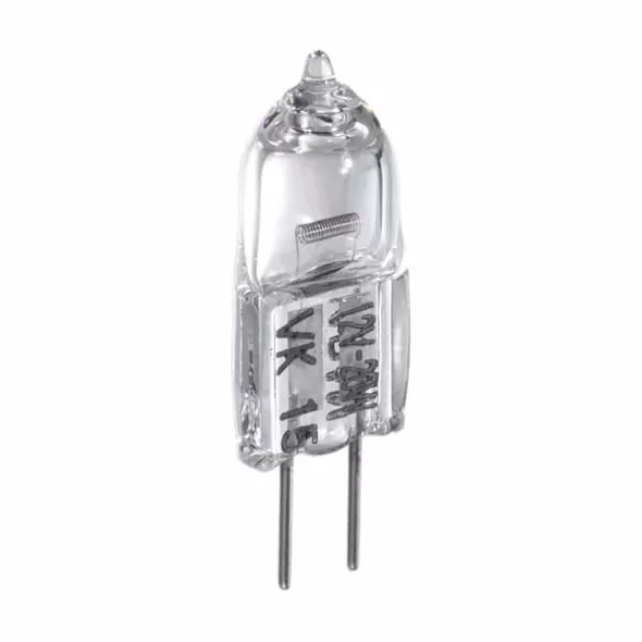 20 W Bi-Pin G4 Single Ended T3.5 350 Lumens 2850K Quartz Halogen Low Voltage Tungsten Miniature Lamp | USH1000821