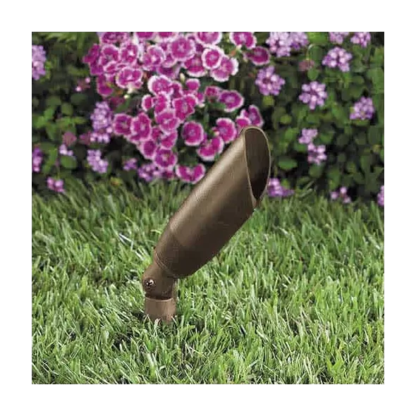 20 W Ceramic MR-16 Halogen Standard Architectural Bronze Die-Cast Copper-Free Aluminum Landscape 2219 Series Up and Accent Light | VISGR2219Z