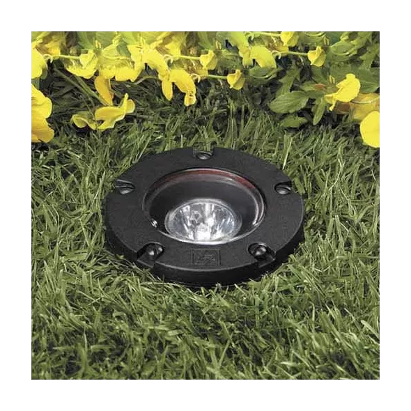 5 W MR-16 LED Standard Black Die-Cast Copper-Free Aluminum Landscape Series 5262 Model In-Ground 3 Emitter Well Light | VISGW5262BWLF3FL