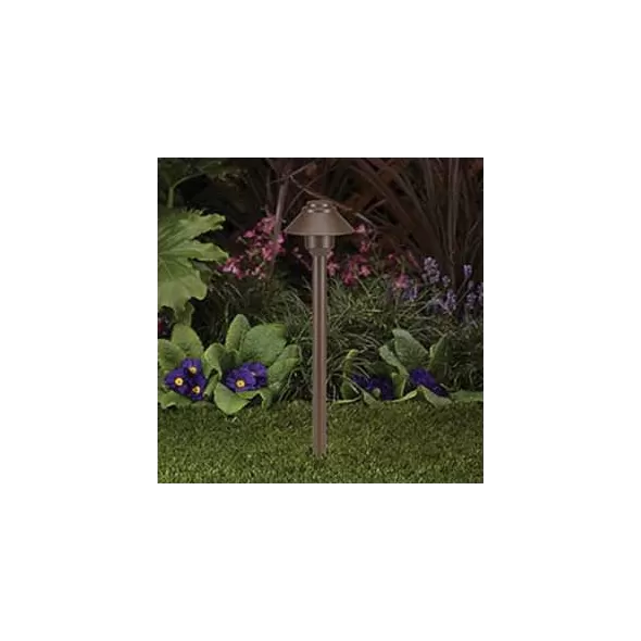 2.5 W T3 LED Standard Architectural Bronze Die-Cast Copper-Free Aluminum Landscape Series 2265 Model Path Light | VISPR2265Z25WT3