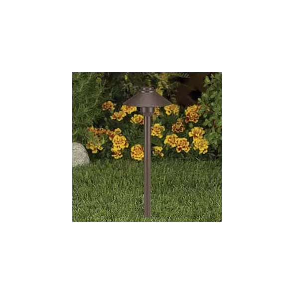 2.5 W T3 LED Standard Dark Bronze Die-Cast Copper-Free Aluminum Landscape Series 2267 Model Path Light | VISPR2267DZ2WT3