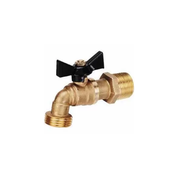 3/4" MIP x SolderForged Brass 646BV Ball Valve Hose Bibb | VLZHBV007