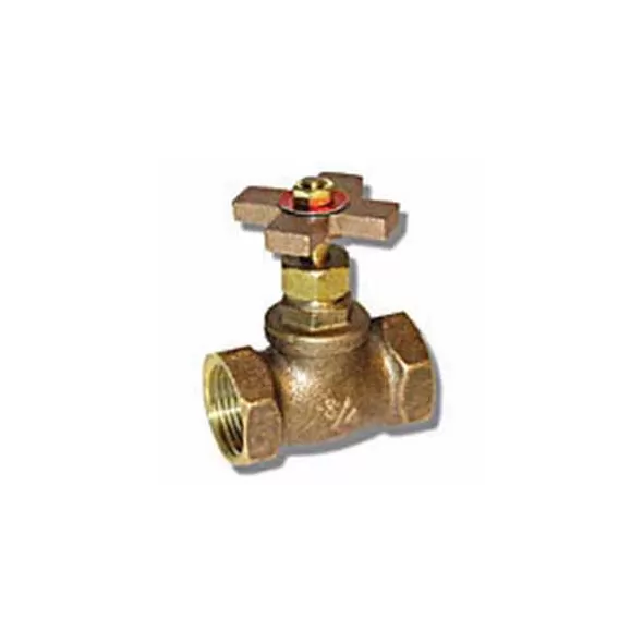 3/4" FNPT Lead Brass 125 psi 201X Series Stop Valve | VLZSVX007F