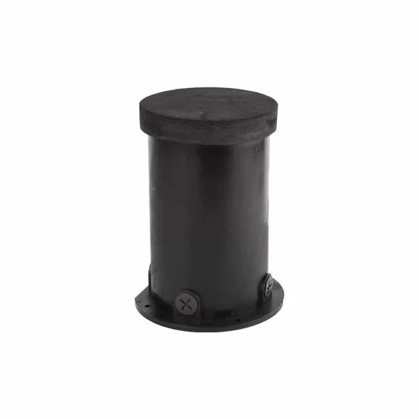 5-7/16" x 6-15/16" Black PVC For 12 - 120 V 3" Inground Well Light WAC Landscape Lighting Portable Concrete Pour Kit