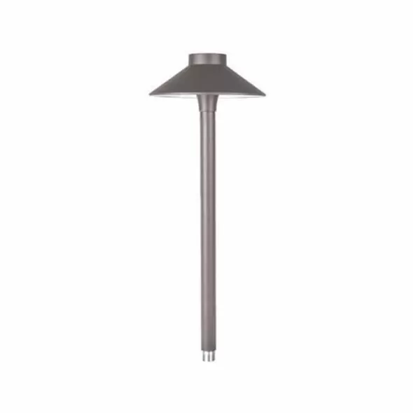 6.5 W 3000K LED Black Aluminum 6-17/32" x 15" Path Light | WAC604230BK