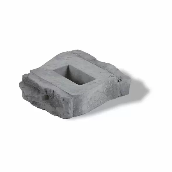2-1/4" Coastal Slate 4-Piece Standard Bundle Reala Technology Rivercrest Wall Wall Block | UNP3310WS0082507