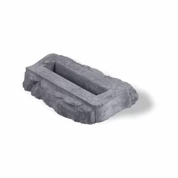 2-1/4" Coastal Slate 4-Piece Standard Bundle Reala Technology Rivercrest Wall Wall Block | UNP3310WS0082507