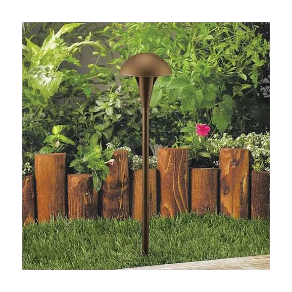 2.5 W Ceramic T3 LED Standard Dark Bronze Die-Cast Copper-Free Aluminum Landscape Series 4206 Model Path Light | VISPR4206DZ25WT3
