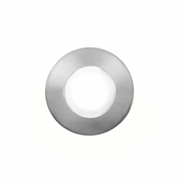 4 W 3000K LED Stainless Steel Recessed with Honeycomb Louver Round In-Ground Luminaire | WAC202230SS