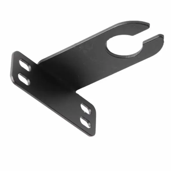 3" x 1" x 3" Black Stainless Steel For Accent or Flood Lights Gutter Mount Bracket