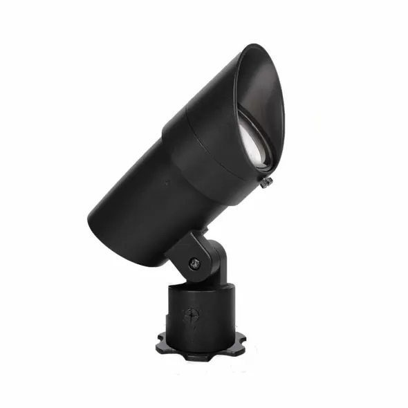 16 W 3000K LED Black Aluminum Landscape Accent Luminaire | WAC501130BK