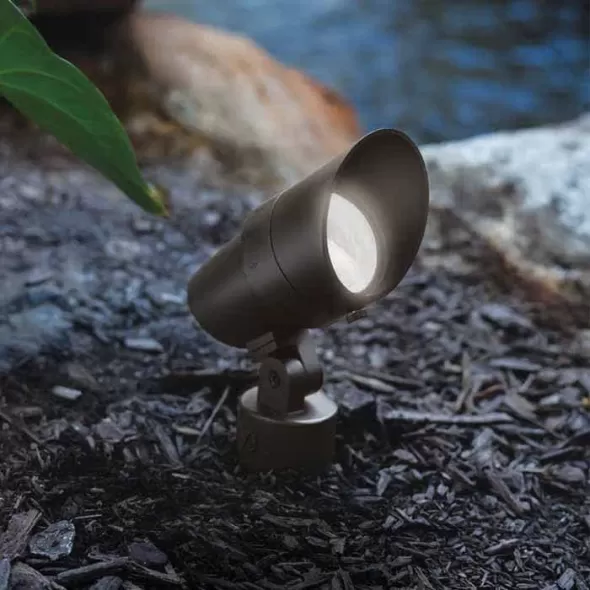 14.5 W 3000K LED Bronze Aluminum Landscape Accent Luminaire | WAC501230BZ