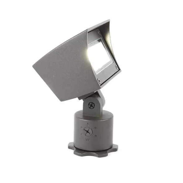 2 - 16 W 3000K LED Black Aluminum Wall Wash Luminaire | WAC502130BK