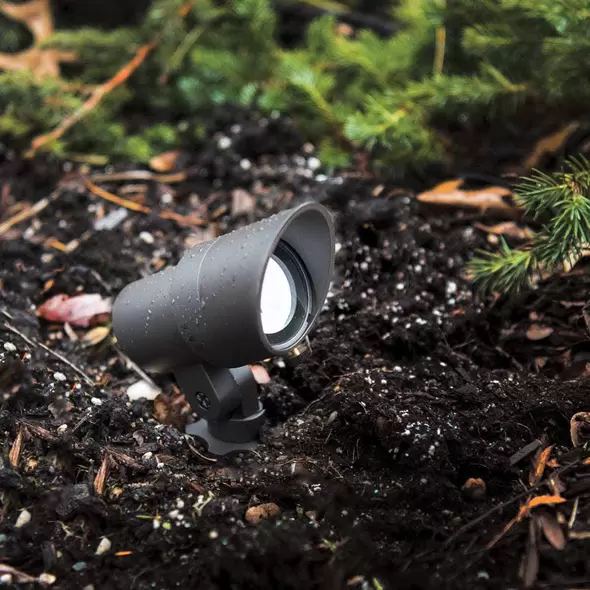 7 W 3000K LED Bronze Aluminum Mini Landscape Accent Luminaire | WAC511130BZ