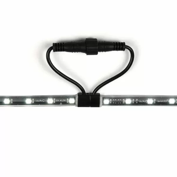 20 W 10' 3000K LED Black Silicone Outdoor Flexible Tape Light | WAC810130BK